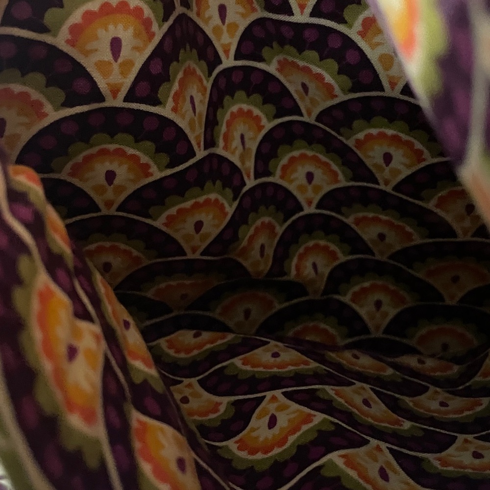 Vera Bradley Quilted Floral Hipster Plum Petals Crossbody Bag - Purple Multi - Picture 4 of 8